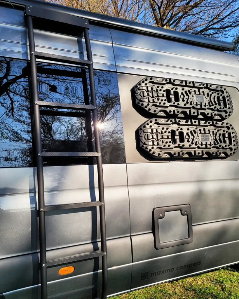 X Ladder side fitted on Sprinter