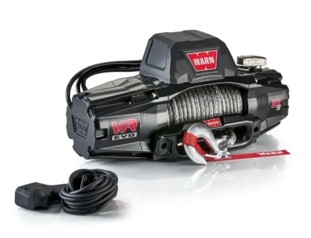 Warn winch Evo 12000 Synthetic to fit X Bumper, incl master rotary isolator and radar relocation kit
